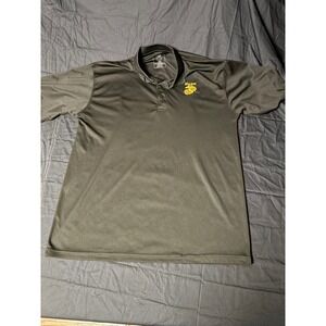 Rothco US Marines Tactical Performance Polo Shirt Black USMC Embroidered Mens XL
